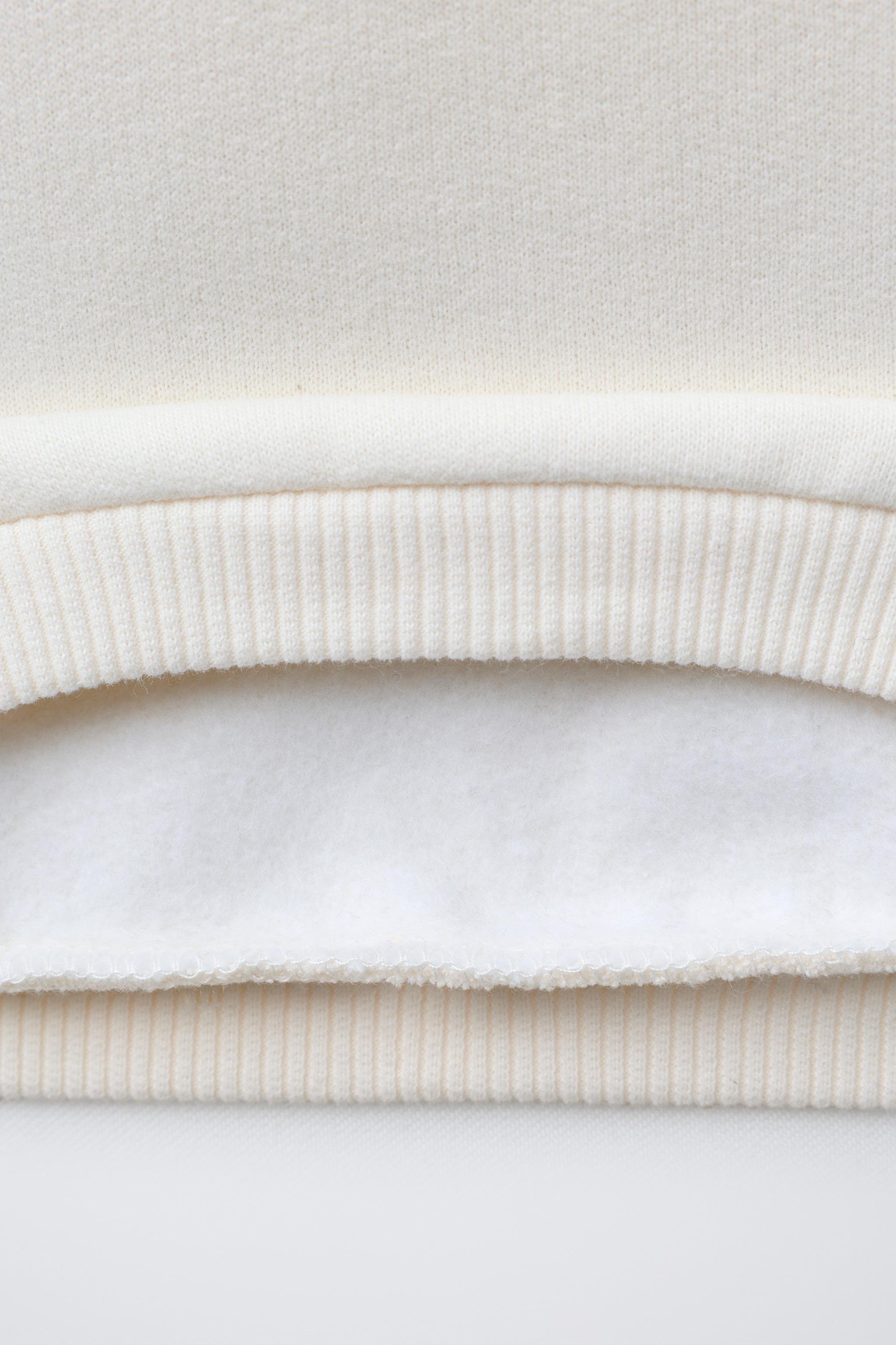 TERRY BEAR PATCH SWEATSHIRT